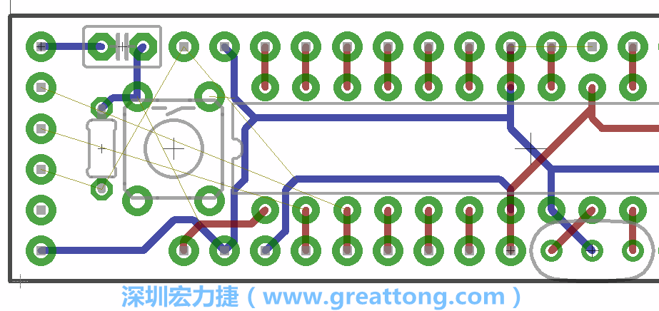 4.1. 把剩下的元件移動(dòng)到電路板工作區(qū)上。