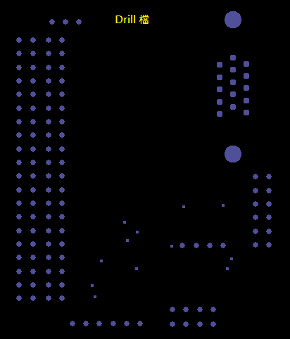 產(chǎn)生Drill File及 Map File 的Gerber 檔案，此會產(chǎn)生描述此PCB所用到的鉆孔的孔徑尺寸及鉆孔的座標(biāo)資訊。